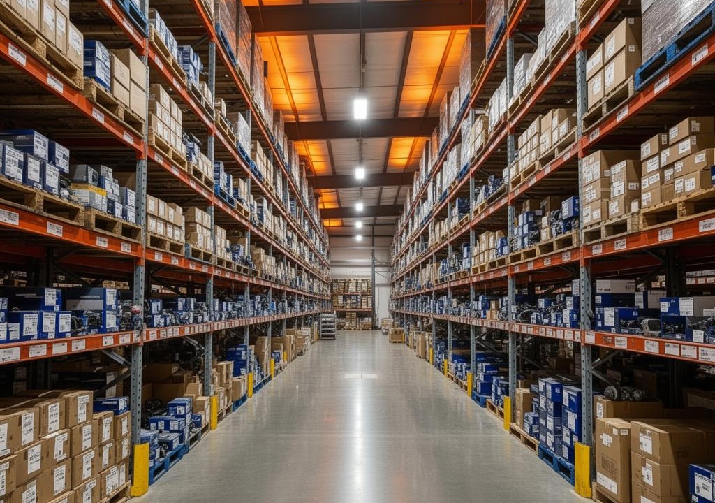 Almacén de refacciones de Autopartes JE en Guadalajara