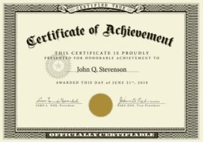 Registration certificates